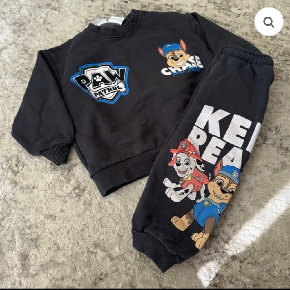 Zara paw Patrol Kids Set